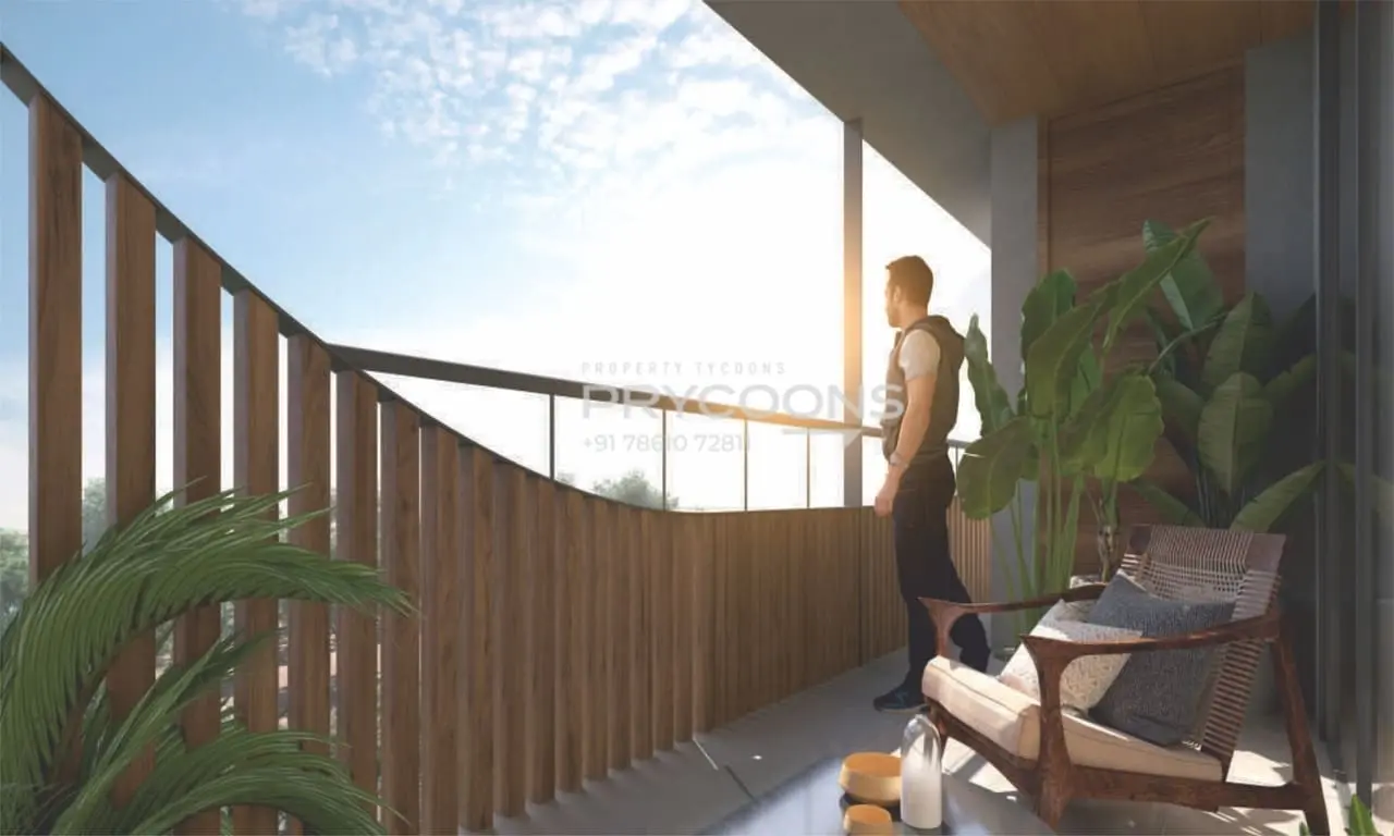 Balcony - Nityam Harmony in Science City