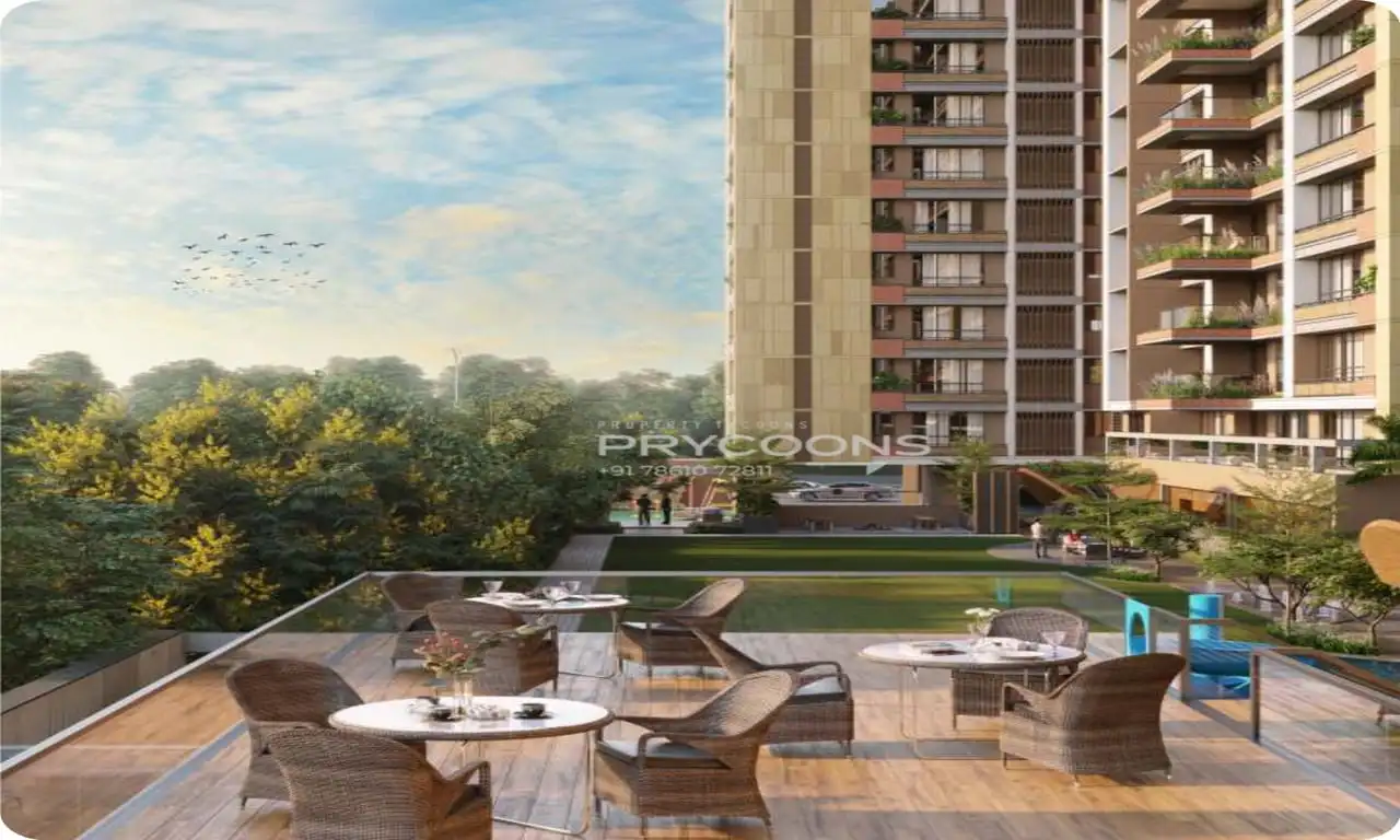 Open cafe - Serenity Casa in Science City Ahmedabad