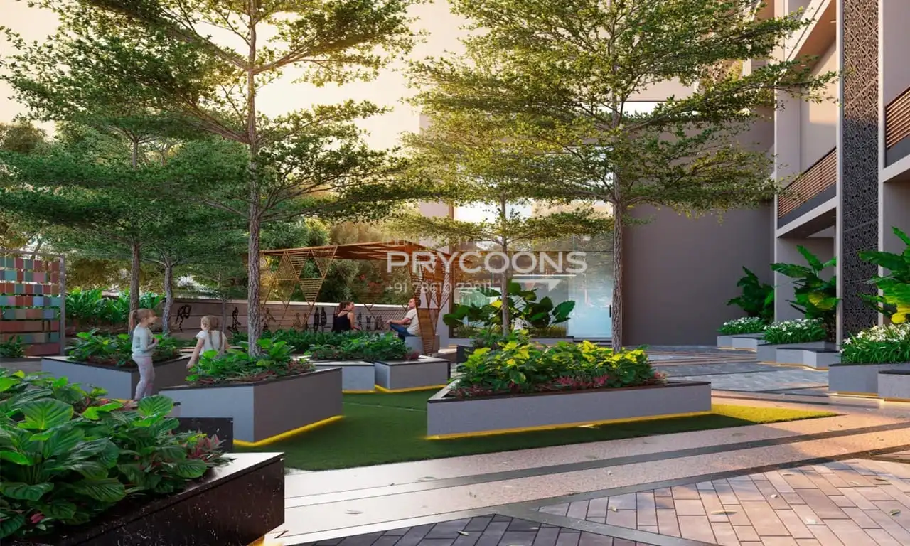 Garden area - Sky Revanta in Science City