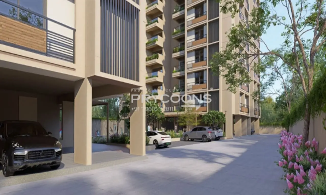 Walkway - Terrace Skyline in Naranpura Ahmedabad