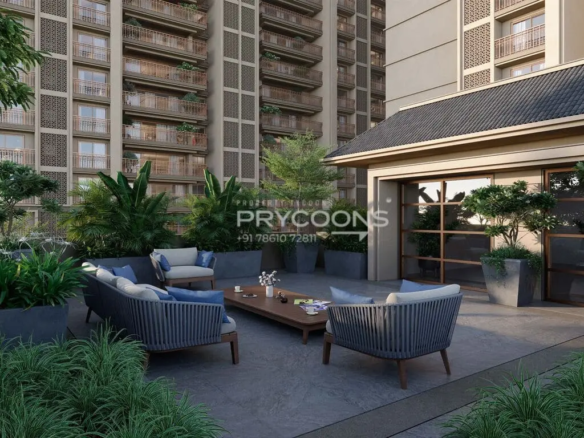 Terrace seating area - Rajyash Meghalaya in Navrangpura Ahmedabad