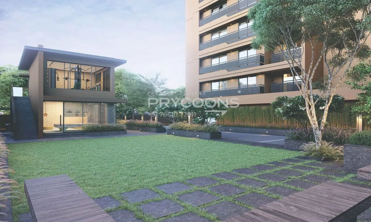 Garden view - Harvi Helenium in South Bopal