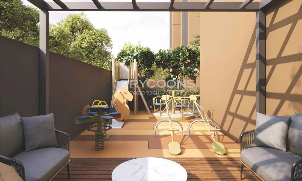 Kids play area - Harvi Helenium in South Bopal