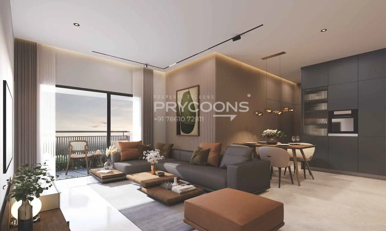 Living room - Harvi Helenium in South Bopal