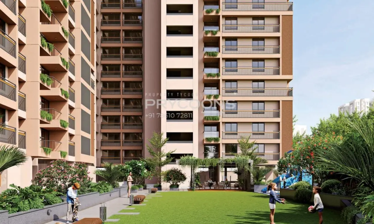 Garden - Shree Kalash in Tragad Ahmedabad