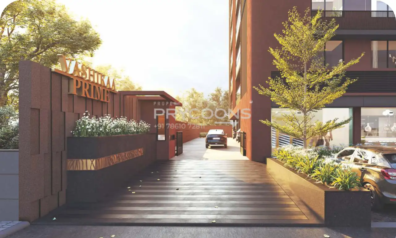 Entry gate - Vashikaa Prime in Tragad