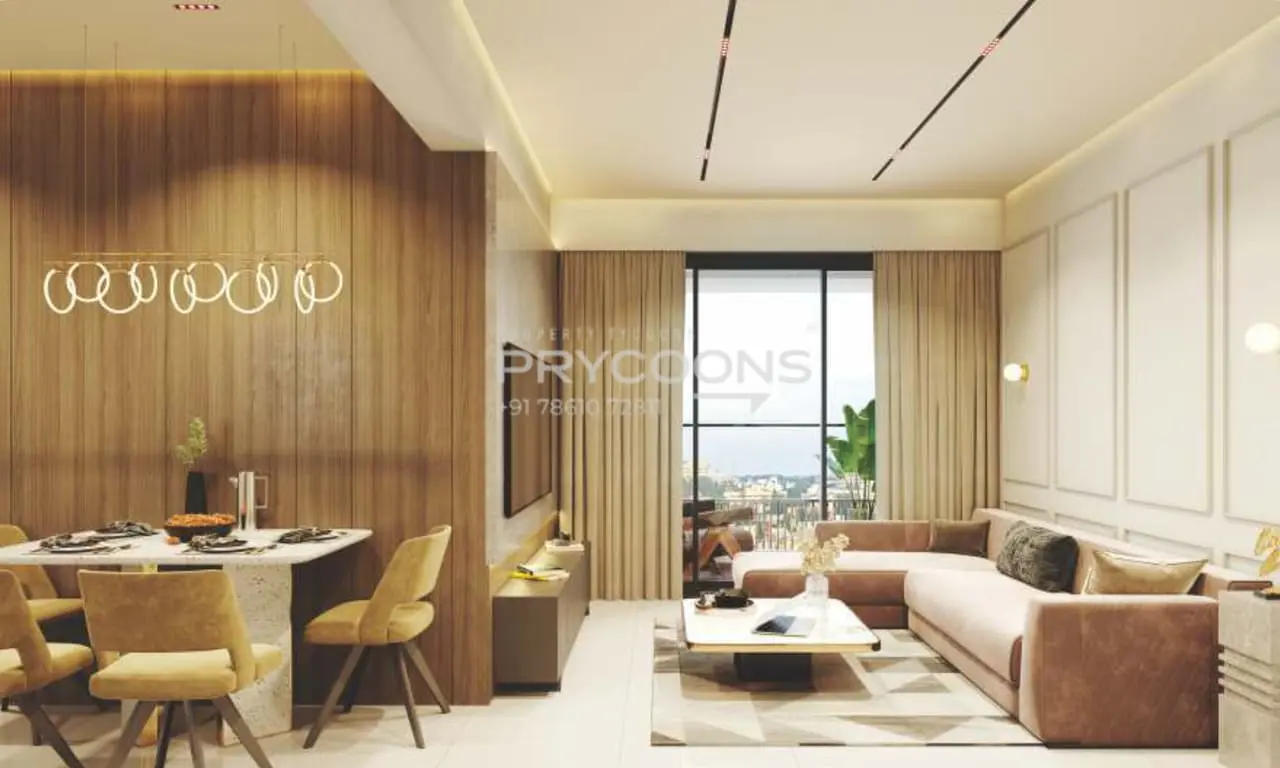 Living room - Vashikaa Prime in Tragad