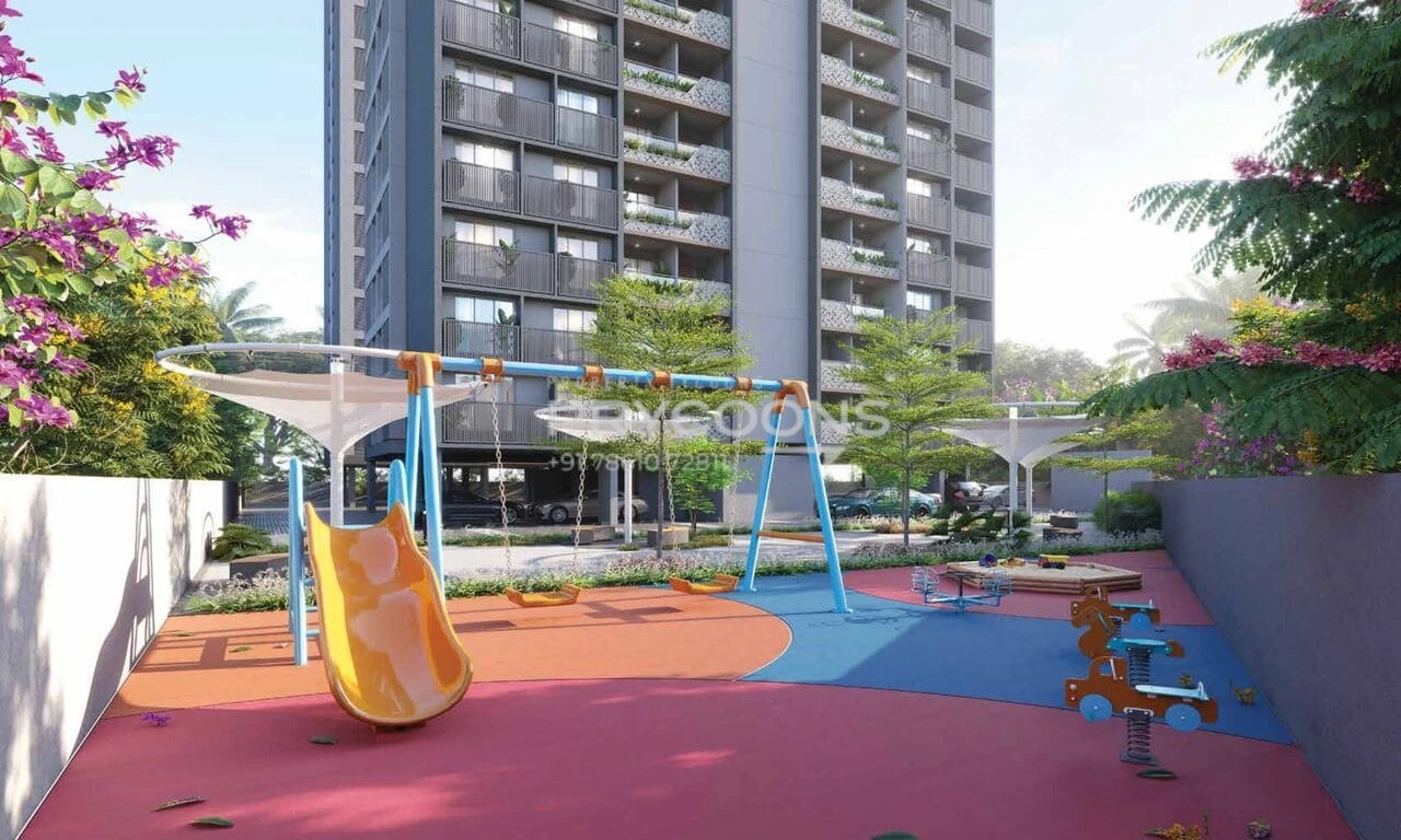 Kids play area - Addor Arise in Panjrapol Ahmedabad