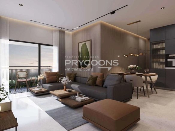 Living room - Harvi Hibiscus in South Bopal