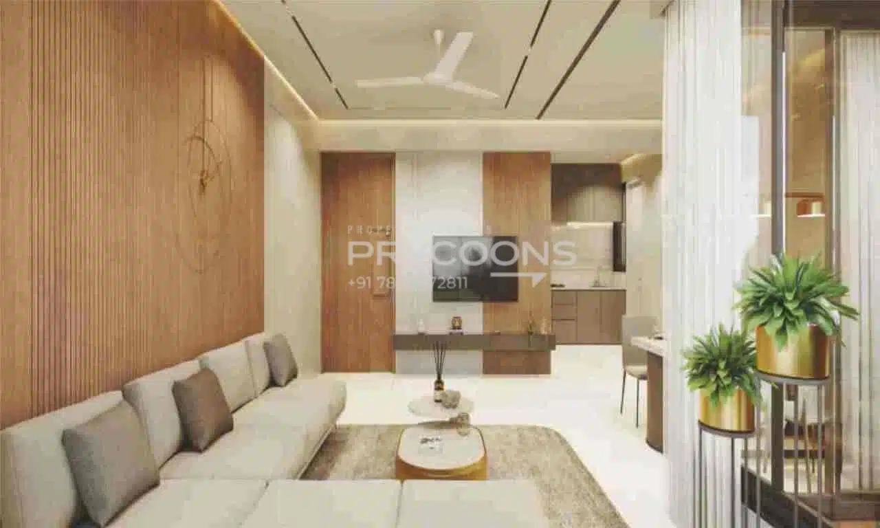 Living room - The Nilayam in Tragad Ahmedabad