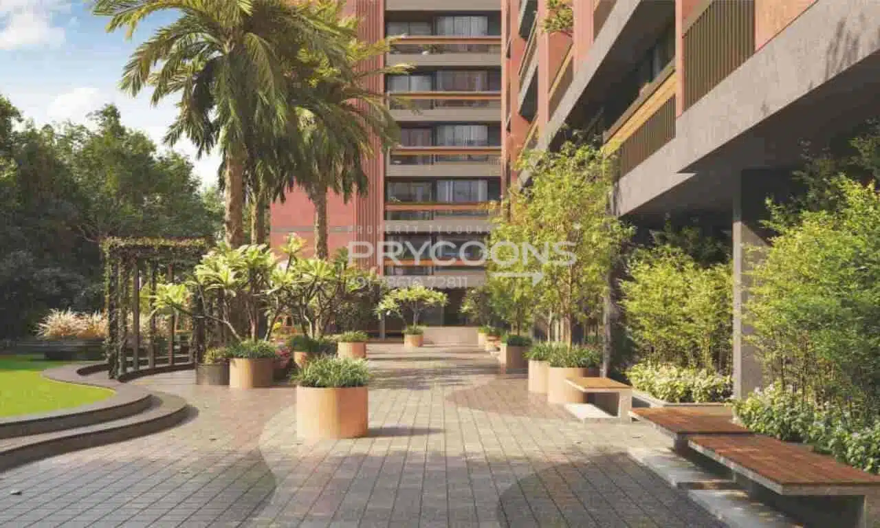 Senior citizen sitting area - The Nilayam in Tragad Ahmedabad